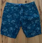 Mills brothers korte broek short blauw wit maat xl, Kleding | Heren, Broeken en Pantalons, Maat 56/58 (XL), Mills brothers, Zo goed als nieuw