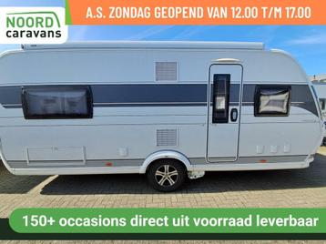 Hobby PRESTIGE 560 FC DAK AIRCO + MOVER + BADKAMER + LUIFEL beschikbaar voor biedingen