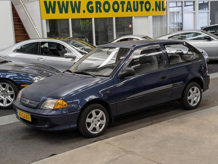 Suzuki Swift 1.3-16V Summum Automaat (bj 2000), Auto's, Suzuki, Bedrijf, Te koop, Swift, Airbags, Elektrische ramen, Lichtmetalen velgen