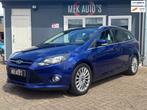 Ford Focus Wagon 1.0 EcoBoost Titanium|Navi|Cruise|Climate|, Euro 5, Gebruikt, Zwart, Blauw