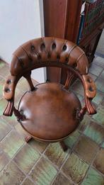 Chesterfield bureau stoel € 375, Antiek en Kunst, Ophalen
