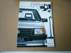 Opel Corsa + Prijslijst 10 / 1985 30 pag., Verzenden, Zo goed als nieuw, Opel