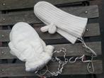 Peuterwantjes wit 2 paar maat 92? vintage, mooie kwaliteit !, Meisje, Ophalen of Verzenden, Zo goed als nieuw, Handschoenen