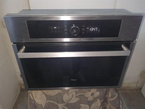 Whirlpool Inbouw combi magnetron oven 6TH SENSE werkt 100%, Witgoed en Apparatuur, Magnetrons, Zo goed als nieuw, Inbouw, Combimagnetron