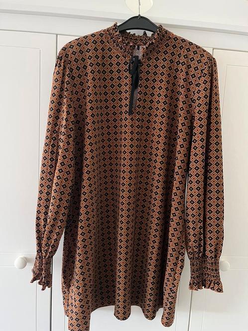 Dames tuniek shirt A-lijn travelstof grote maat Only-M mt 48, Kleding | Dames, Blouses en Tunieken, Zo goed als nieuw, Maat 46/48 (XL) of groter