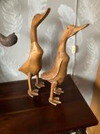 2 Engelse houten loopeenden., Antiek en Kunst, Ophalen of Verzenden