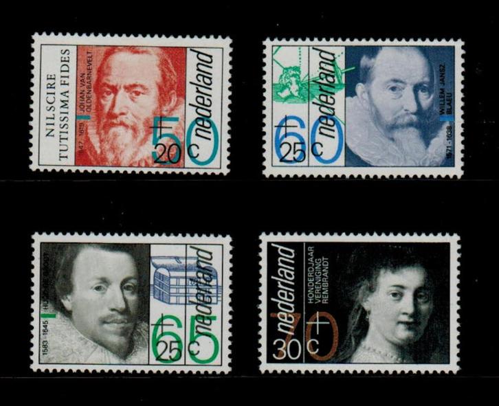 1281-1284 Zomerzegels 1983 Postfris, Postzegels en Munten, Postzegels | Nederland, Postfris, Na 1940, Verzenden