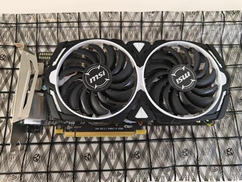 MSI RX 570 4GB, Computers en Software, Videokaarten, Zo goed als nieuw, AMD, PCI-Express 3.0, GDDR5, HDMI, DisplayPort, DVI, Ophalen of Verzenden