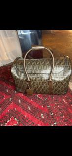 vintage monogram Fendi trolley, Sieraden, Tassen en Uiterlijk, Ophalen of Verzenden, Gebruikt, Bruin, Overige typen