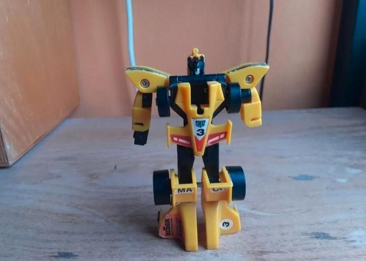 Transformers takara 1992 mach lander robot figuur voertuig, Verzamelen, Transformers, Gebruikt, Overige generaties, Ophalen of Verzenden