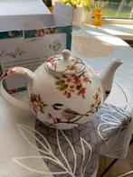 Theepot fine bone China porselein, Ophalen of Verzenden, Nieuw, Porselein, Overige typen