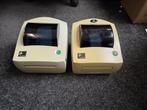 2x LP2844-Z zebra labelprinter, Ophalen of Verzenden, Gebruikt, Etiket, Zebra printer