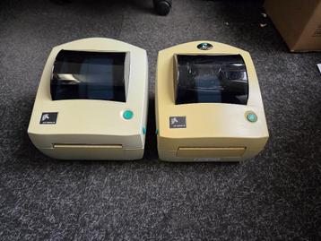 2x LP2844-Z zebra labelprinter beschikbaar voor biedingen