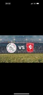 Ajax-Twente 18-05 14:30, Tickets en Kaartjes, Sport | Voetbal, Twee personen, April