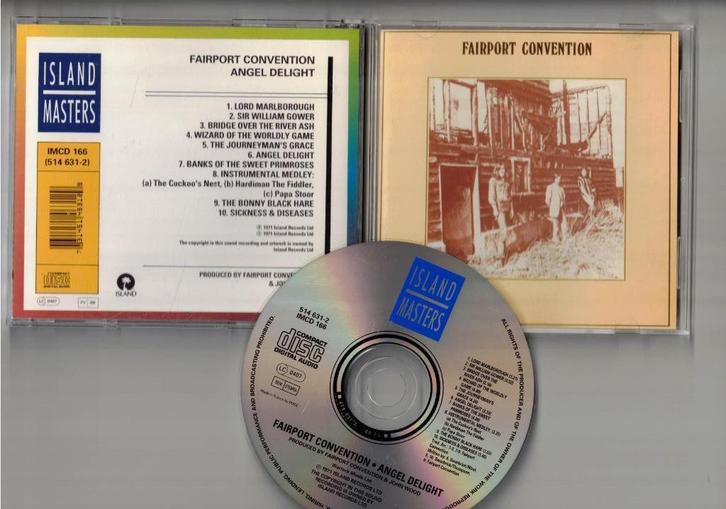 FAIRPORT CONVENTION CD Angel Delight, Cd's en Dvd's, Cd's | Pop, Gebruikt, 1960 tot 1980, Ophalen of Verzenden