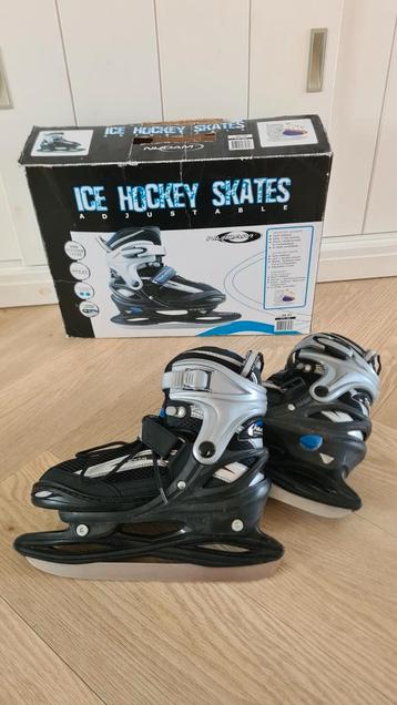 Nijdam IJshockeyschaatsen - Verstelbaar maat 34 - 37 beschikbaar voor biedingen