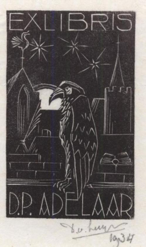 Ex Libris Dirk Govert van Luijn (Deel 1 van 3), Antiek en Kunst, Kunst | Etsen en Gravures, Verzenden