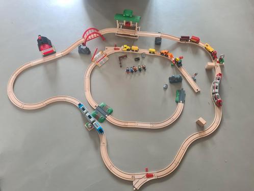 Treinset Brio, Kinderen en Baby's, Speelgoed | Houten speelgoed, Zo goed als nieuw, Overige typen, Ophalen