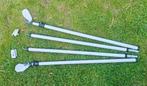 2 Glasfiber carbon frame dakliggers + 2 bevestiging blokjes, Caravans en Kamperen, Ophalen, Zo goed als nieuw
