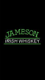 JAMESON IRISH WHISKEY - LED NEON SIGN, Ophalen of Verzenden, Nieuw, Lichtbak of (neon) lamp