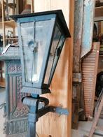 2 stuks lantaarns staal en robuust, Tuin en Terras, Buitenverlichting, Ophalen, Zonne-energie, Wandlamp, Zo goed als nieuw