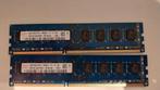 Geheugen 4gb 2R8 PC3. 12800U 2 stuks, Ophalen of Verzenden, Zo goed als nieuw, DDR3