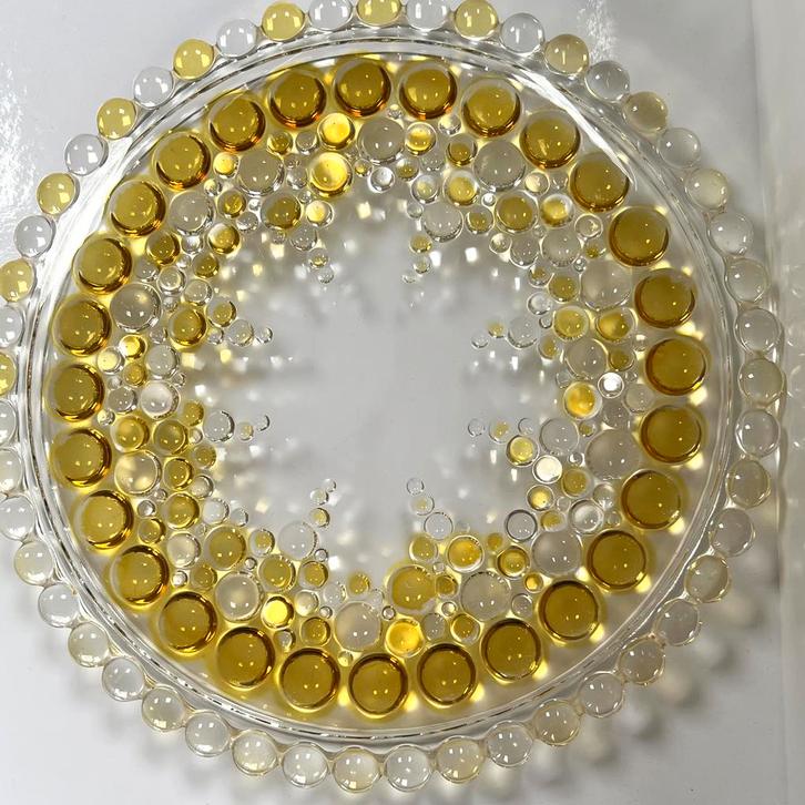 Vintage schaal uit de “Bolero” serie van Walther Glas, Antiek en Kunst, Antiek | Glas en Kristal, Ophalen of Verzenden