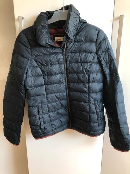 Esprit tussenjas – lichtgewicht jas donkerblauw maat S (36), Kleding | Dames, Jassen | Zomer, Zo goed als nieuw, Maat 36 (S), Blauw