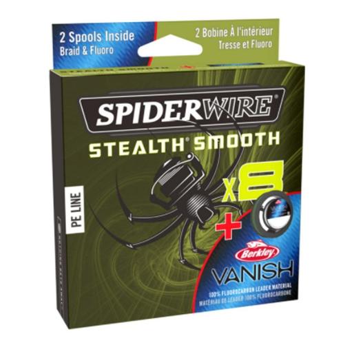 Spiderwire Stealth Smooth + Vanish Fluorocarbon...Nieuw!, Watersport en Boten, Hengelsport | Algemeen, Nieuw, Vislijn, Ophalen of Verzenden