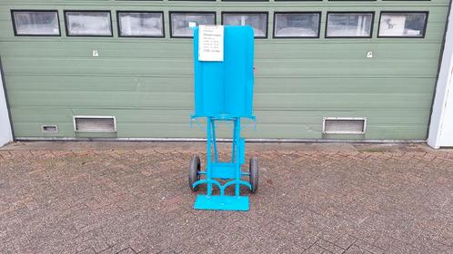 Cilinder Flessenwagen cilinderwagen Gasflessenwagen, Doe-het-zelf en Verbouw, Gereedschap | Lasapparaten, Zo goed als nieuw, Co2