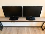 2x Medion 23 inch LED Monitor - Zwart, Ophalen, Full HD, Onbekend, LED