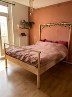 IKEA Gjöra bed frame (incl. matras) 1,5 jaar oud, Huis en Inrichting, Slaapkamer | Bedden, 160 cm, Beige, Ophalen of Verzenden
