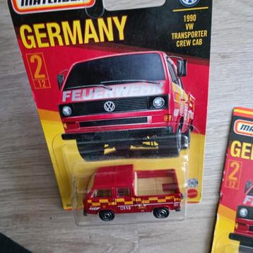 Matchbox Best of Germany 1991 vw volkswagen t3 zonder landin beschikbaar voor biedingen