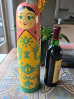 Vintage 1 delige Matroesjka - bijzondere wijnfles houder, Ophalen of Verzenden
