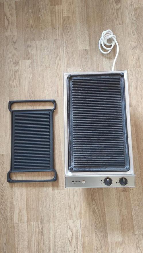 Inbouw lava grill en frituur pan, Witgoed en Apparatuur, Grillplaten, Ophalen