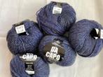 19 bollen 100% scheerwol, Mayflower Da Capo, blauw/indigo, Ophalen of Verzenden, Nieuw, Breien of Haken, Wol of Garen