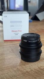 7artisans 35mm F1.4 Lens Leica L- Nieuwstaat, Ophalen of Verzenden, Zo goed als nieuw, Standaardlens, Zoom