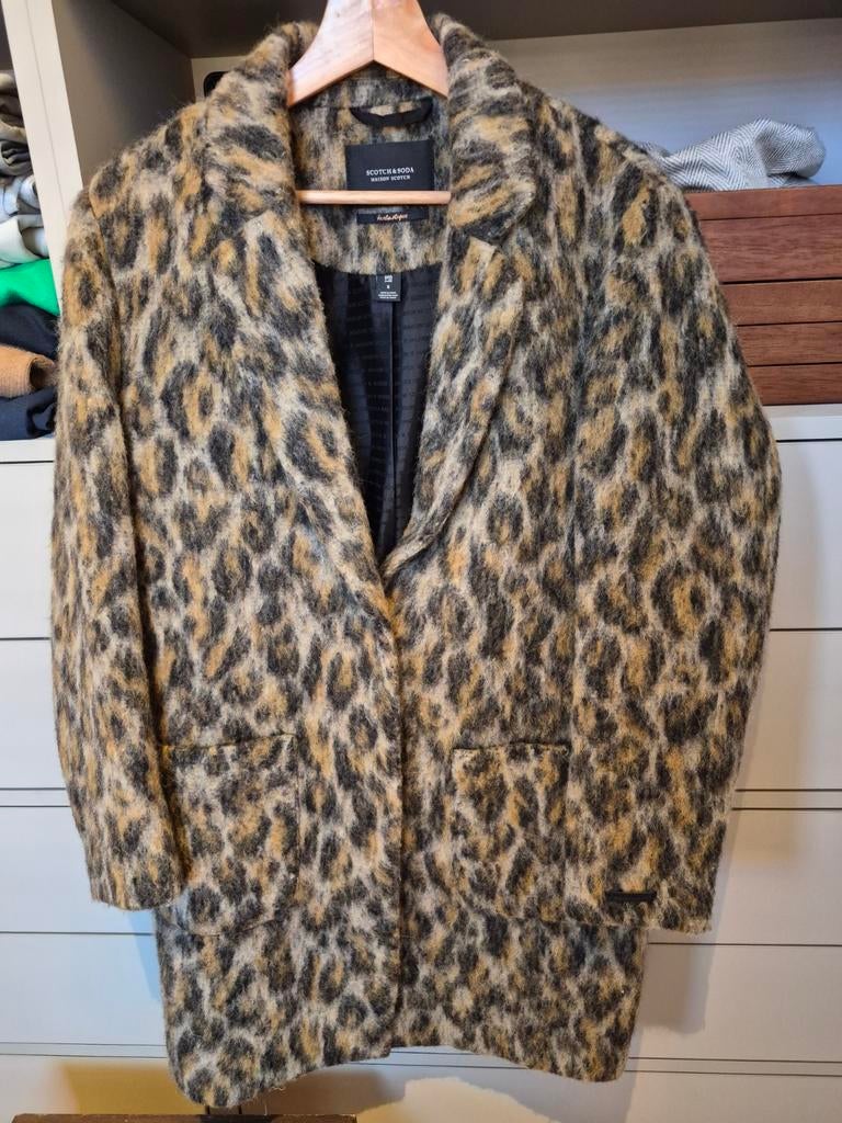 Scotch & Soda Damesjas - Maat S, Kleding | Dames, Jasjes, Kostuums en Pakken, Bruin, Scotch & Soda, Ophalen of Verzenden, Zo goed als nieuw