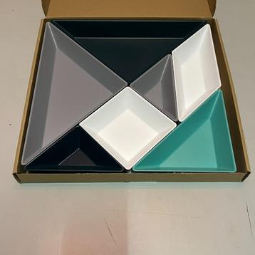 2 x Koziol Tangram nieuw serveerschaaltjes beschikbaar voor biedingen