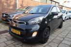 Kia Picanto 1.0 CVVT, AIRCO, Achteruitrijcamera, Auto's, Kia, Voorwielaandrijving, Euro 5, Gebruikt, Zwart