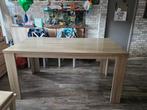 Gratis eettafel 160x90, Huis en Inrichting, Tafels | Eettafels, Gebruikt, 150 tot 200 cm, Rechthoekig, 50 tot 100 cm