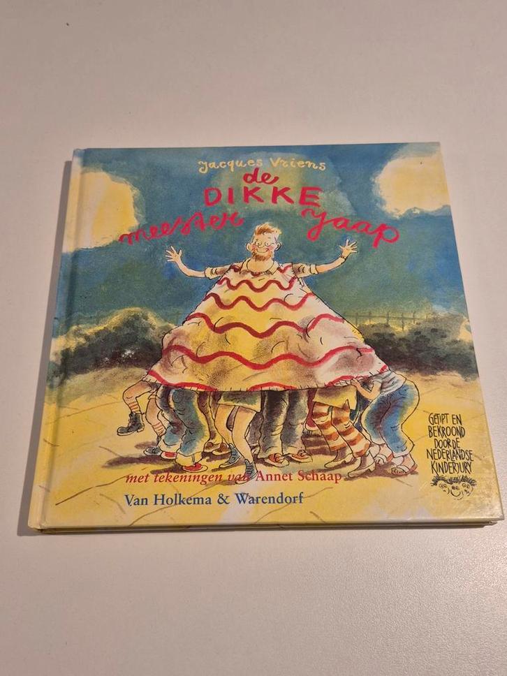 Jacques Vriens - De dikke meester Jaap, Boeken, Kinderboeken | Jeugd | onder 10 jaar, Zo goed als nieuw, Fictie algemeen, Ophalen of Verzenden