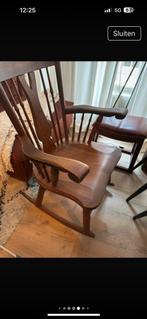 Vintage schommelstoel, Huis en Inrichting, Stoelen, Ophalen of Verzenden, Zo goed als nieuw, Eén
