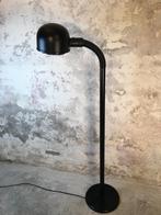 Retro leeslamp / vloerlamp met gooseneck, Huis en Inrichting, Lampen | Vloerlampen, Gebruikt, 100 tot 150 cm, Ophalen of Verzenden