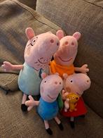 Peppa Pig knuffels - Complete familie in nette staat, Ophalen of Verzenden, Zo goed als nieuw, Overige typen