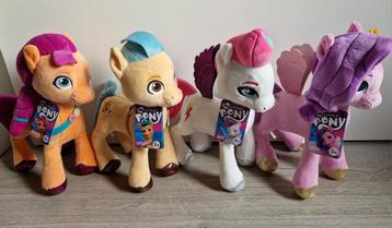 My little pony G5 knuffels nieuw! Sunny, hitch, zipp, pipp