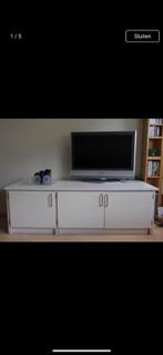 Lundia tv-kast met 3 deuren wit, Ophalen, Zo goed als nieuw, 50 tot 75 cm, Minder dan 100 cm