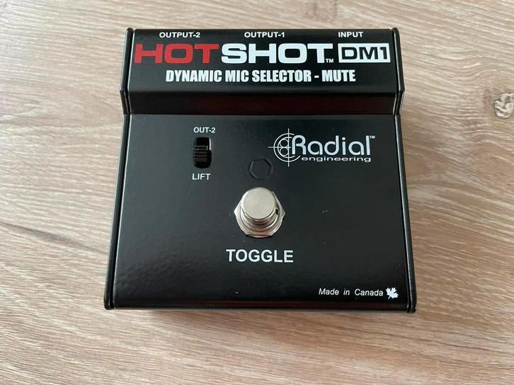 Microfoon Mute- schakelaar - Radial, Muziek en Instrumenten, Effecten, Nieuw, Ophalen of Verzenden