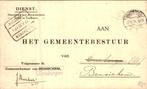 Dienst - Gemeente - Driebergen - Beusichem - 1925, Postzegels en Munten, Verzenden, Briefkaart