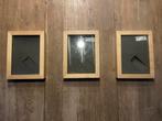 Set van 3 fotolijstjes, Ophalen of Verzenden, Zo goed als nieuw